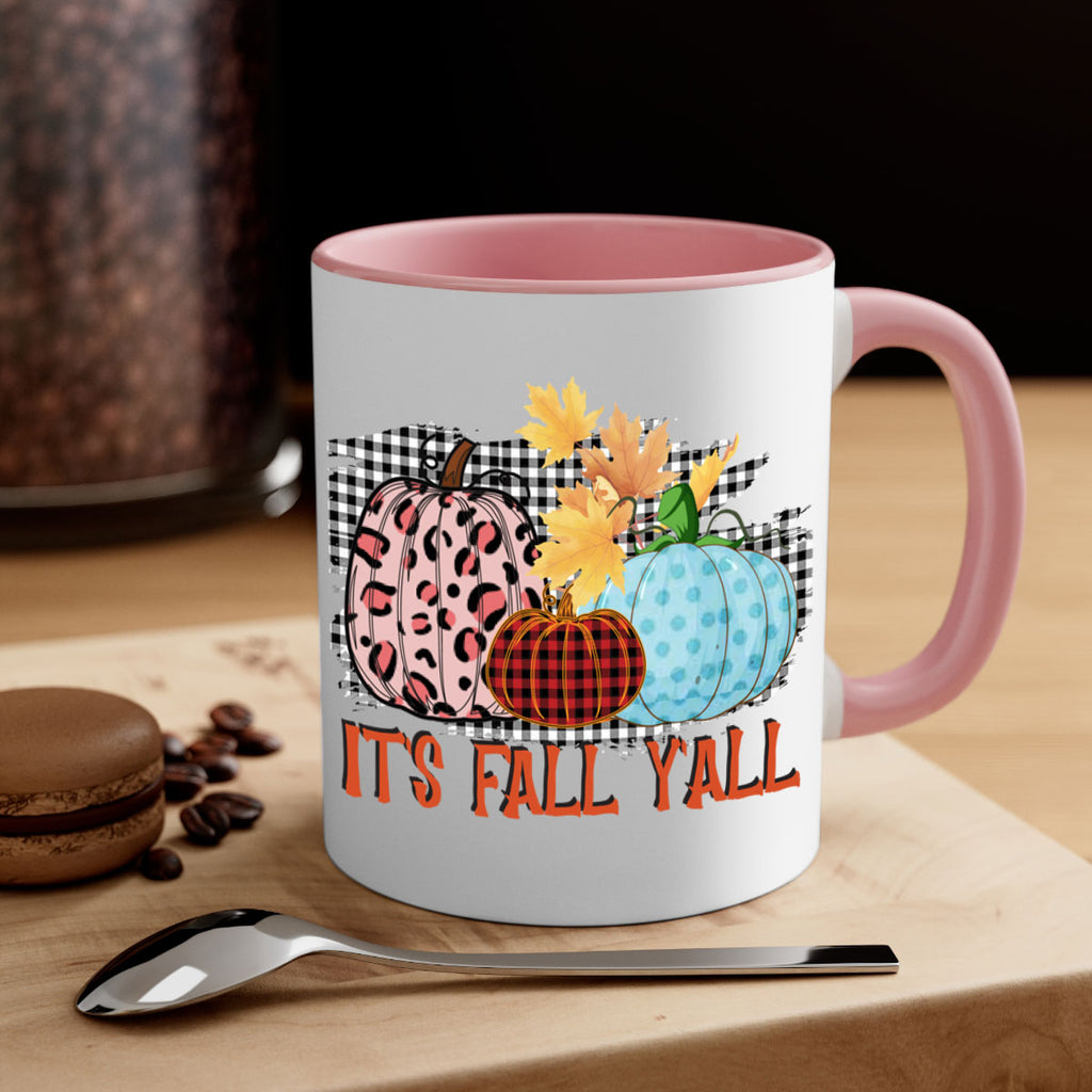 Its Fall Yall Design 371#- fall-Mug / Coffee Cup