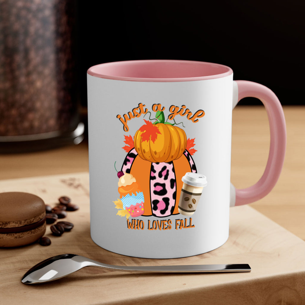 Just a Girl Who Loves Fall 383#- fall-Mug / Coffee Cup