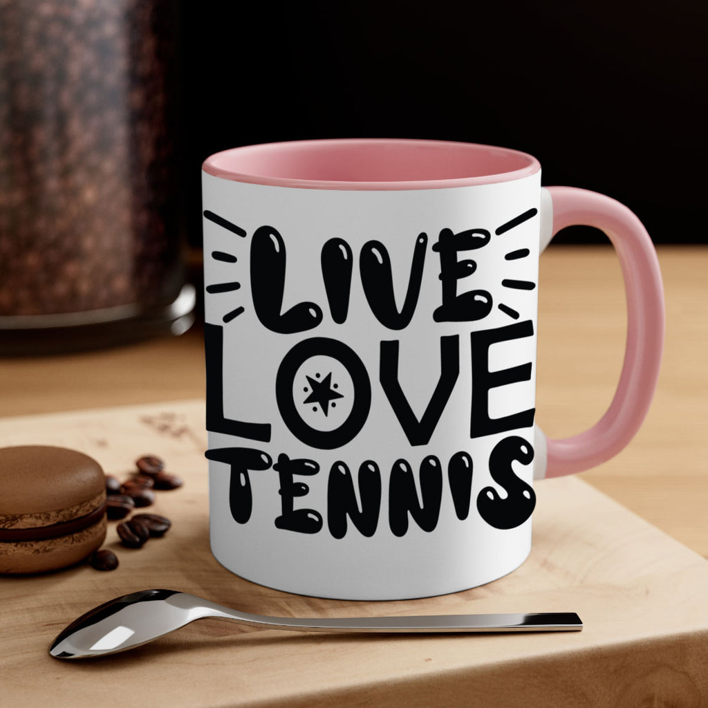 Live love Tennis 800#- tennis-Mug / Coffee Cup
