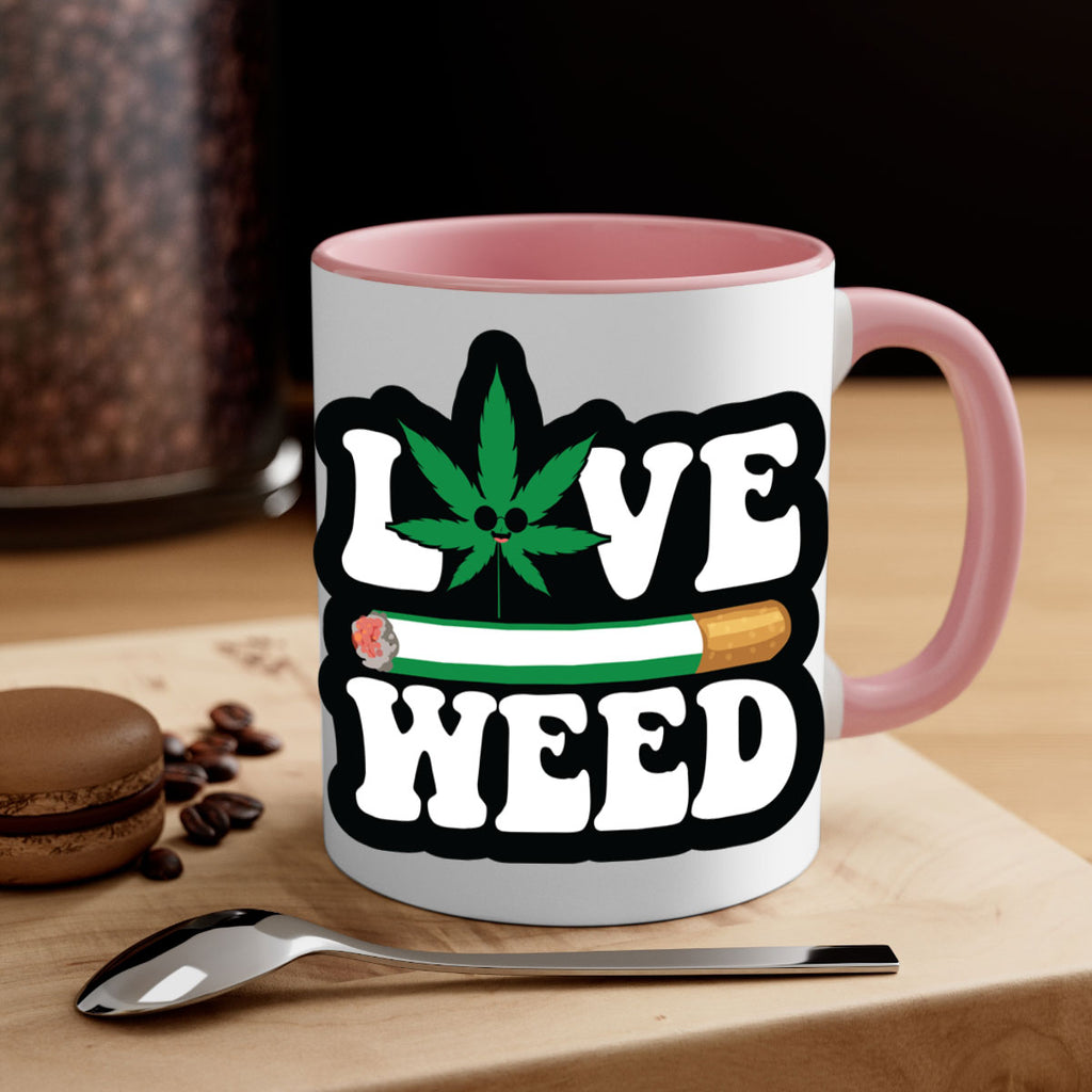 Love weed 194#- marijuana-Mug / Coffee Cup