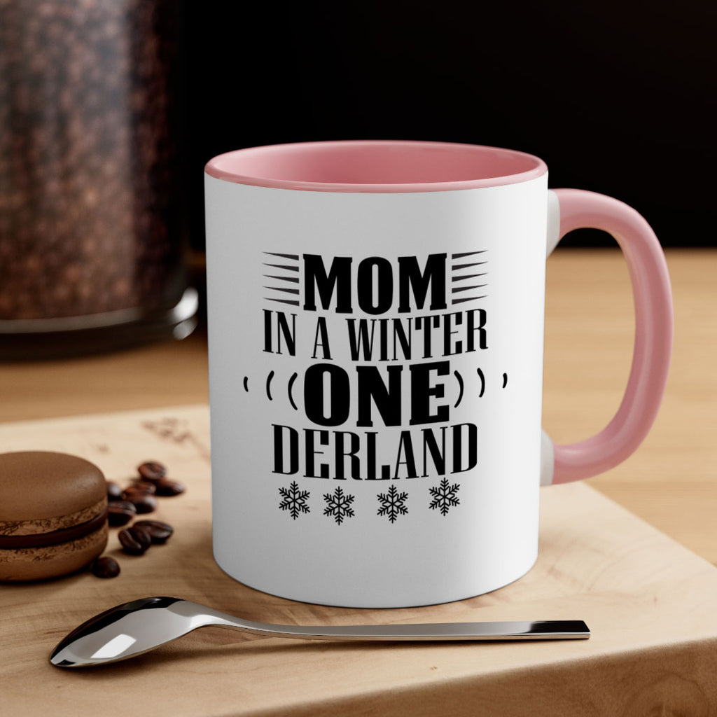 MOM IN A WINTER ONE DERLAND 322#- winter-Mug / Coffee Cup