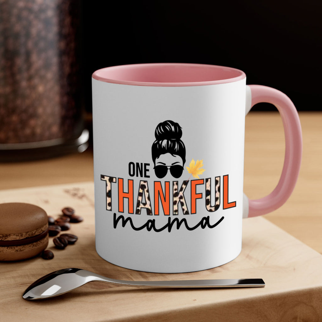 One thankful mama 463#- fall-Mug / Coffee Cup