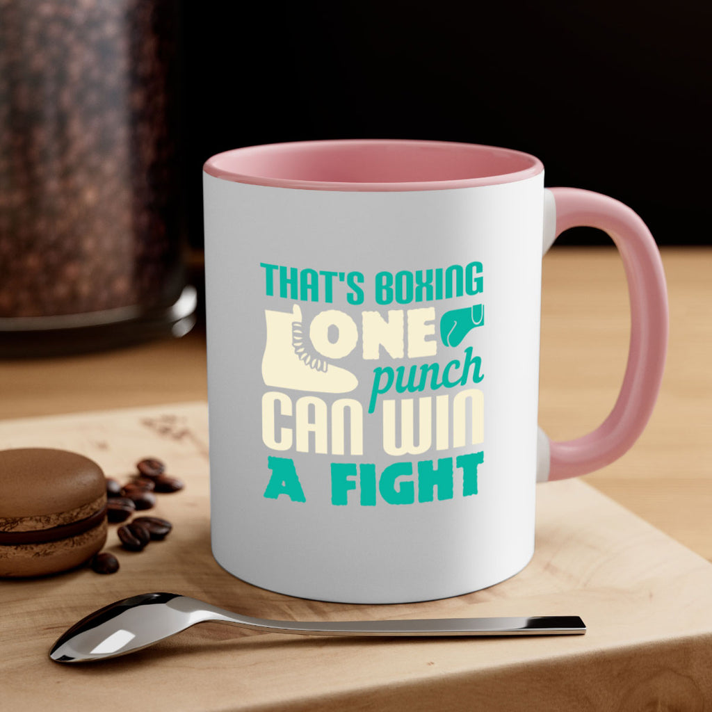 Thats boxing one punch can win a fight 1854#- boxing-Mug / Coffee Cup