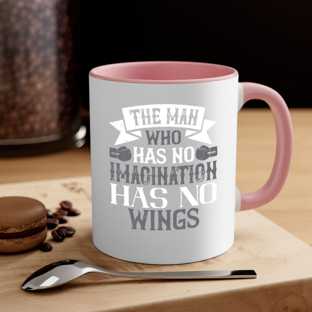 The man who has no imagination has no wings 1833#- boxing-Mug / Coffee Cup