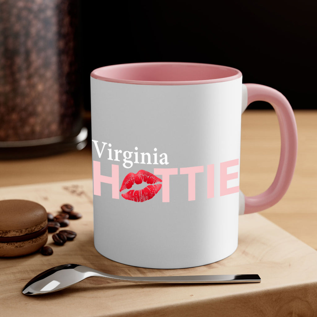 Virginia Hottie With Red Lips 100#- Hottie Collection-Mug / Coffee Cup