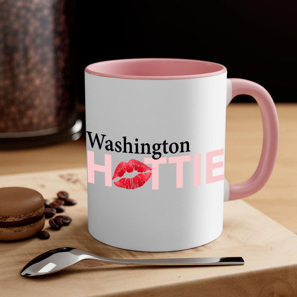Washington Hottie With Red Lips 47#- Hottie Collection-Mug / Coffee Cup