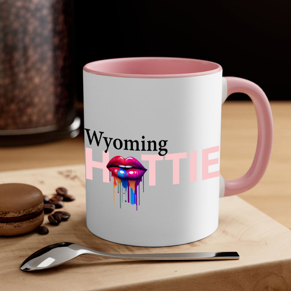 Wyoming Hottie with dripping lips 50#- Hottie Collection-Mug / Coffee Cup