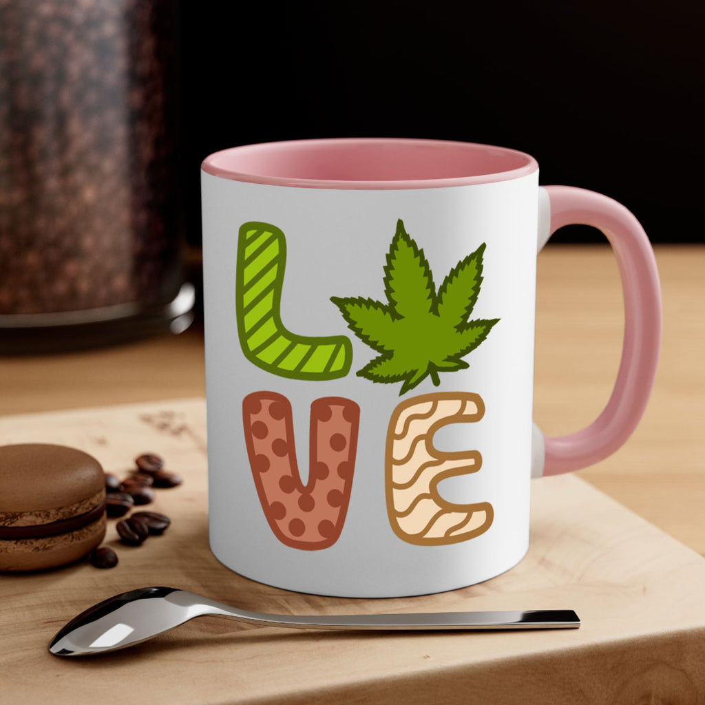 love weed 193#- marijuana-Mug / Coffee Cup