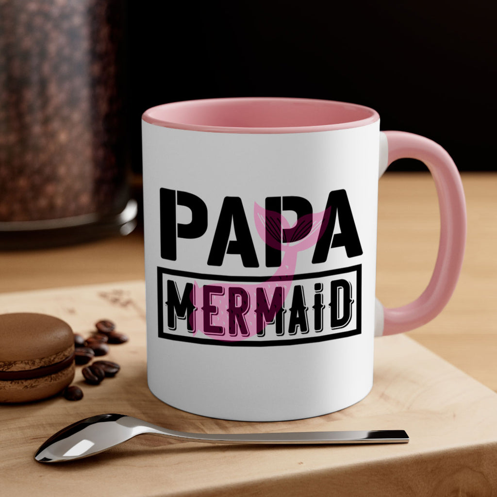 papa mermaid 533#- mermaid-Mug / Coffee Cup