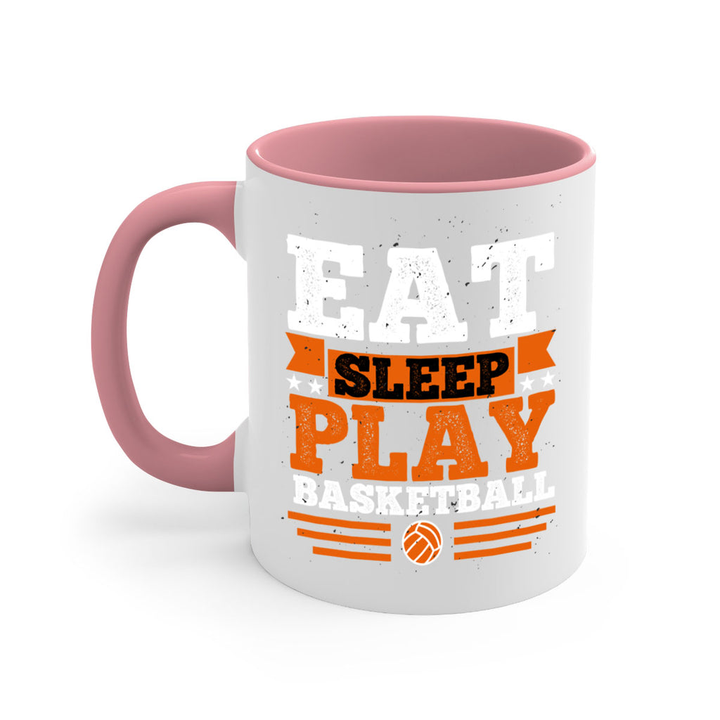 A Eat sleep play volleyball 2334#- basketball-Mug / Coffee Cup