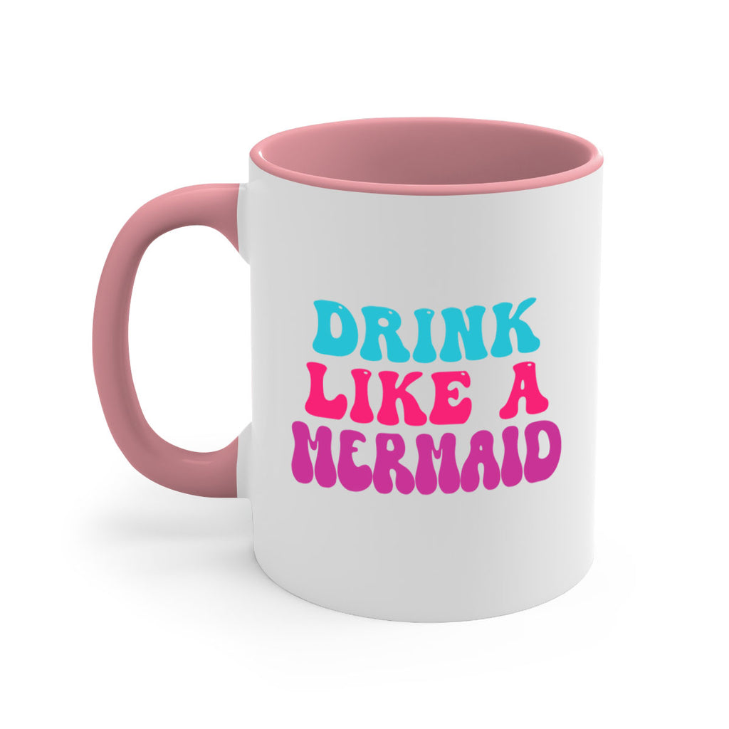 Drink Like A Mermaid 141#- mermaid-Mug / Coffee Cup
