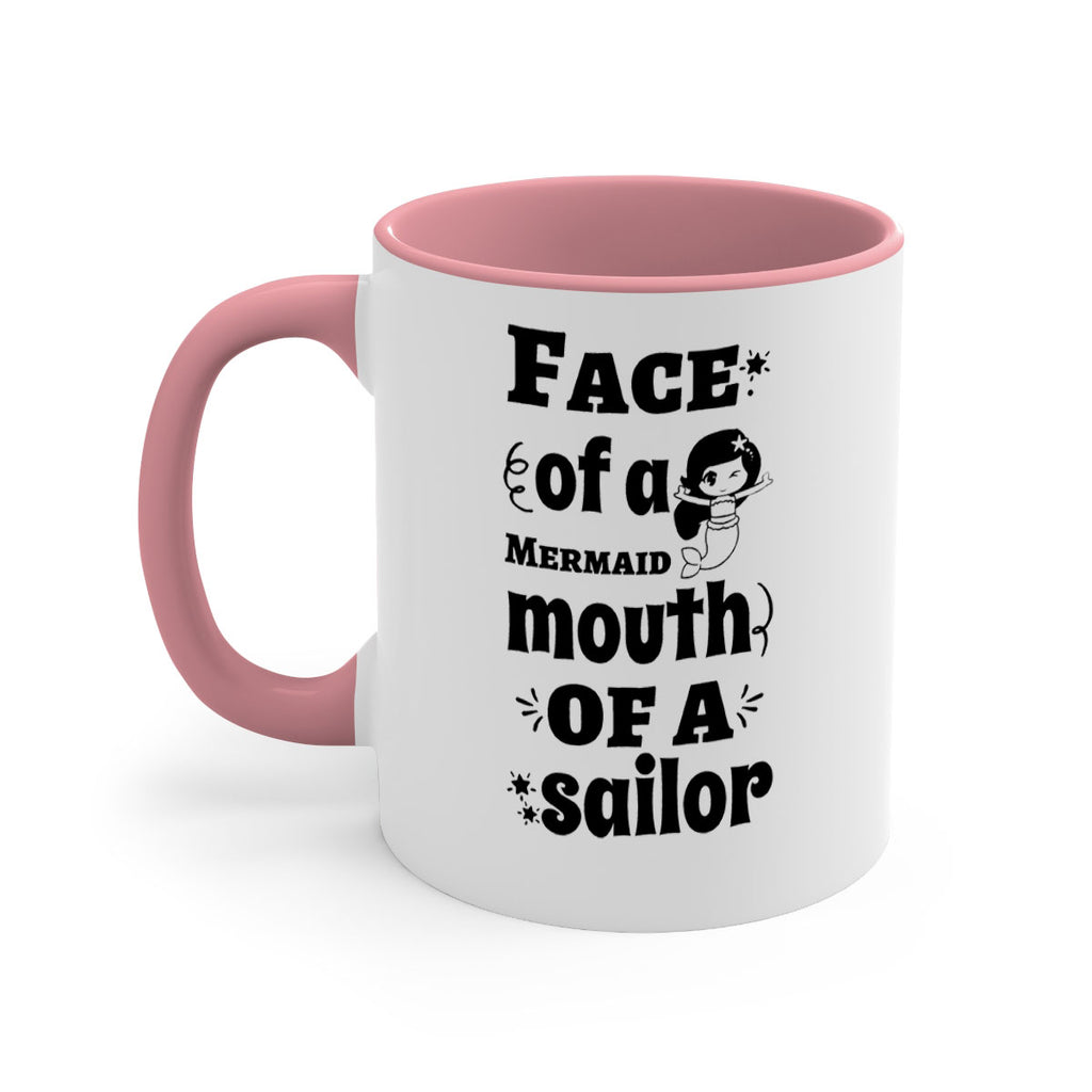 Face of a Mermaid mouth 164#- mermaid-Mug / Coffee Cup