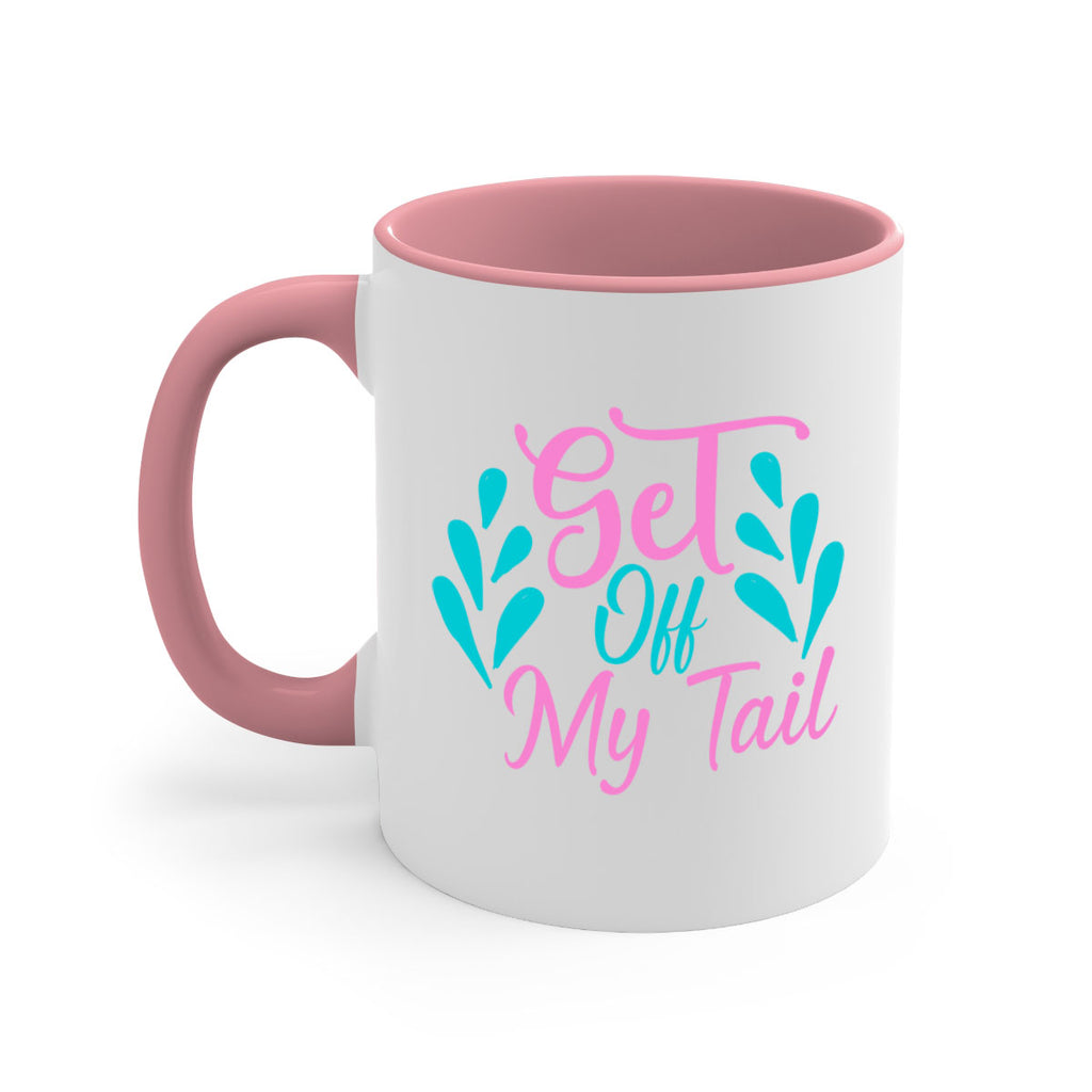 Get Off My Tail 175#- mermaid-Mug / Coffee Cup