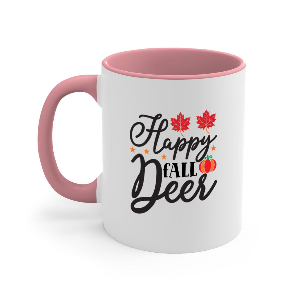 Happyfalldeer 254#- fall-Mug / Coffee Cup