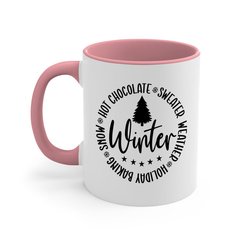 Hot Chocolate Sweater Weather Holiday Baking Snows196#- winter-Mug / Coffee Cup