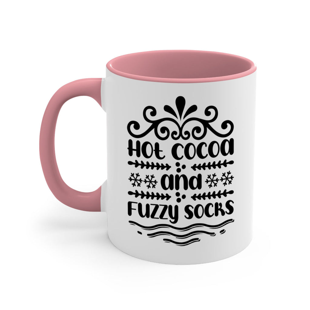 Hot Cocoa and Fuzzy Socks 219#- winter-Mug / Coffee Cup