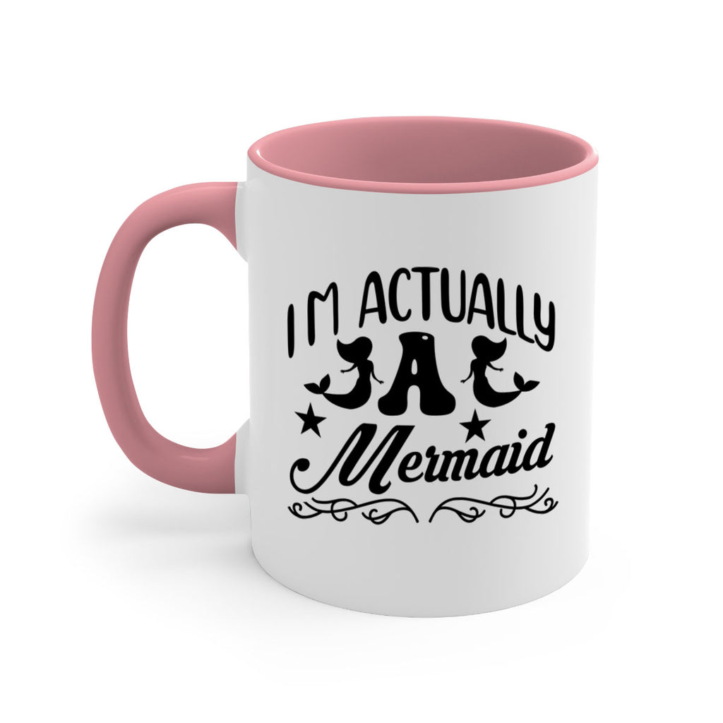 Im actually a mermaid 258#- mermaid-Mug / Coffee Cup