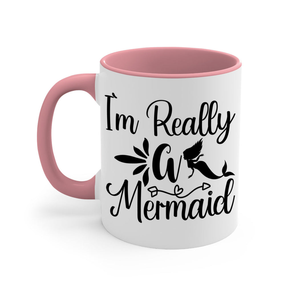 Im really a mermaid 261#- mermaid-Mug / Coffee Cup