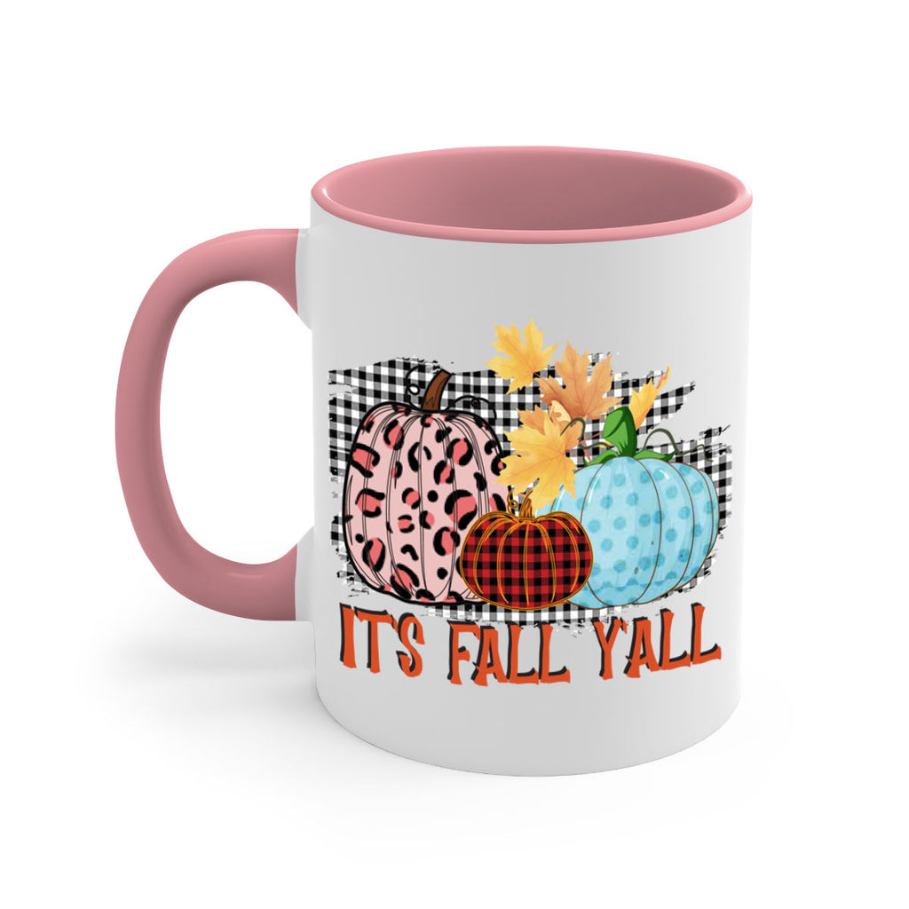 Its Fall Yall Design 371#- fall-Mug / Coffee Cup