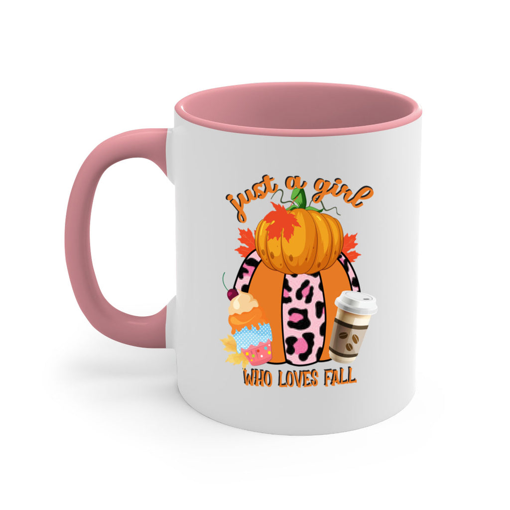 Just a Girl Who Loves Fall 383#- fall-Mug / Coffee Cup