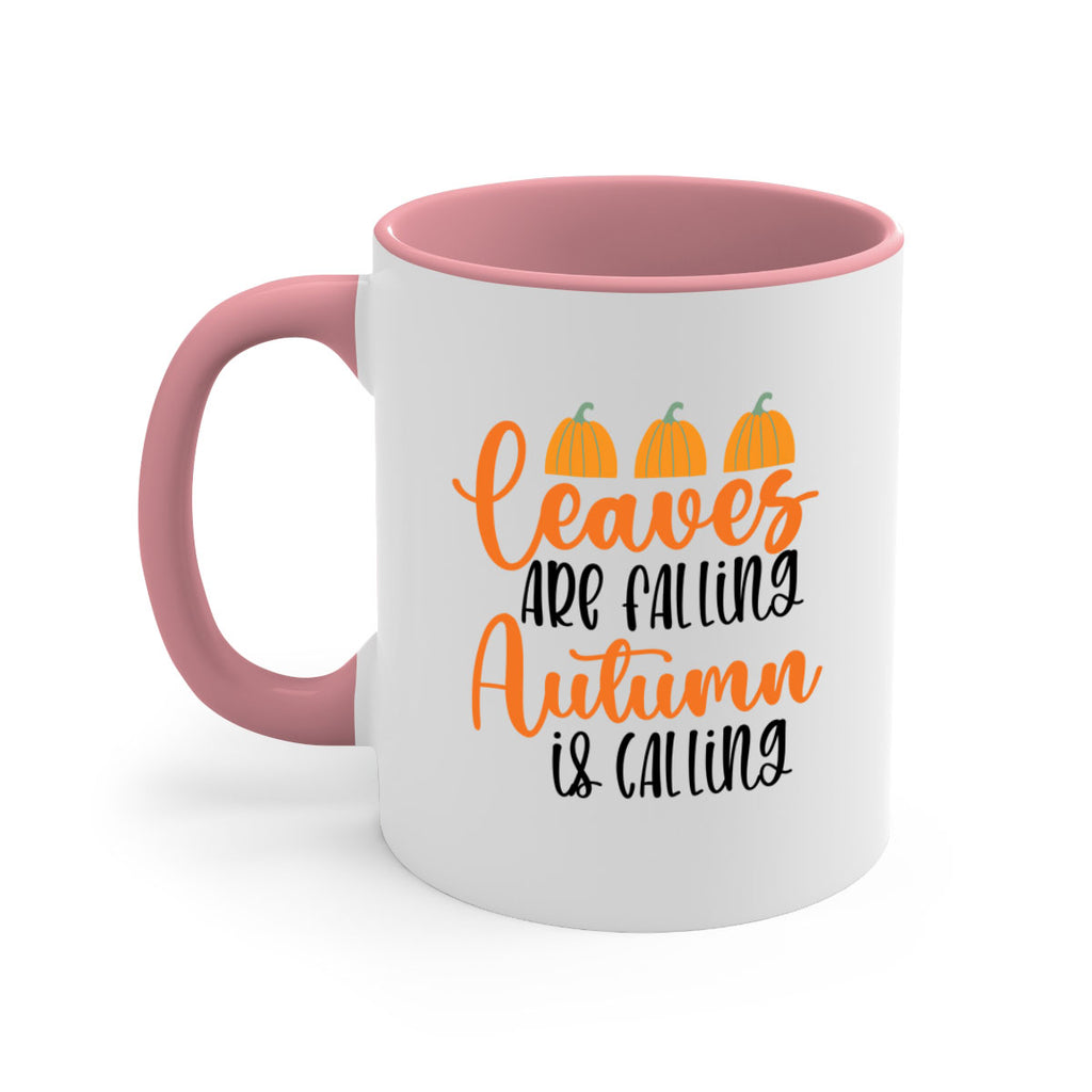 Leaves Are Falling Autumn Is Calling 391#- fall-Mug / Coffee Cup