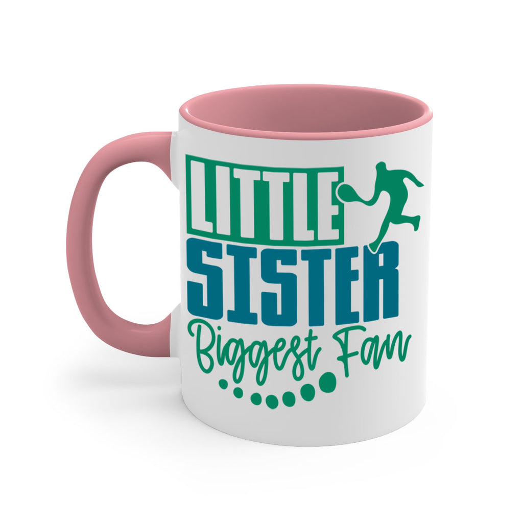 Little Sister Biggest Fan 859#- tennis-Mug / Coffee Cup