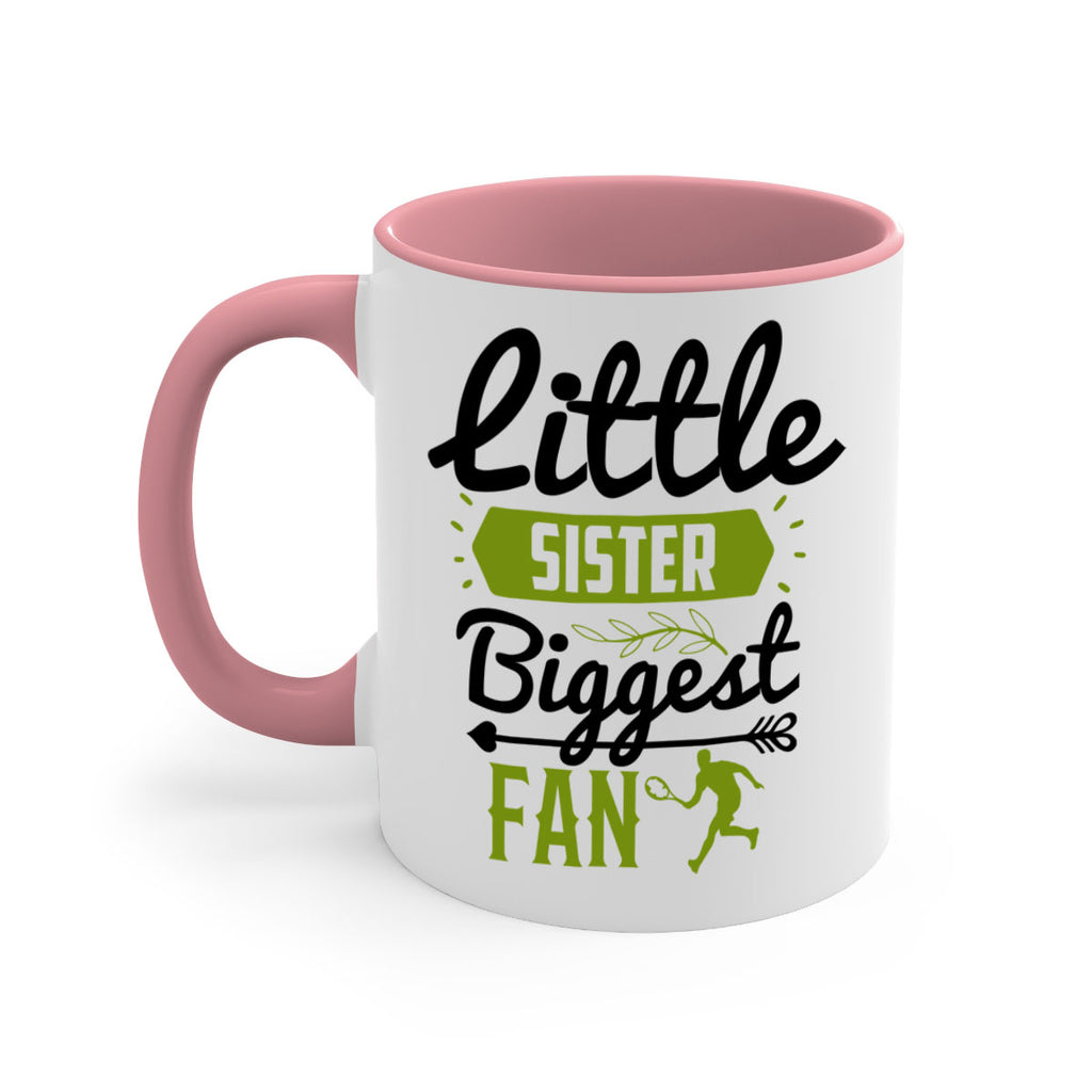 Little Sister Biggest Fan 872#- tennis-Mug / Coffee Cup