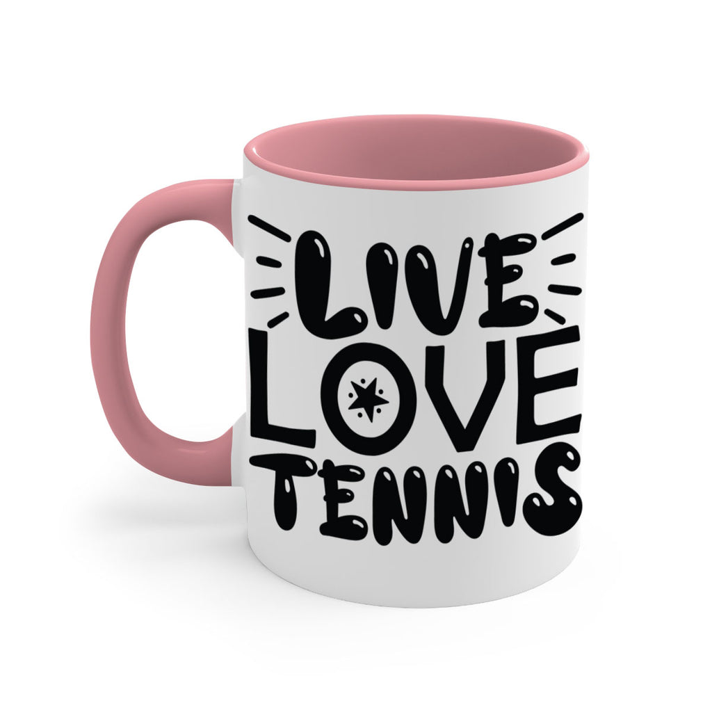 Live love Tennis 800#- tennis-Mug / Coffee Cup