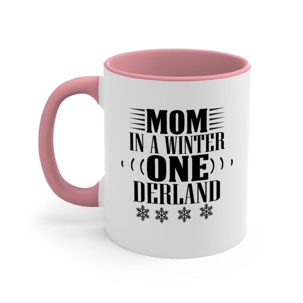 MOM IN A WINTER ONE DERLAND 322#- winter-Mug / Coffee Cup