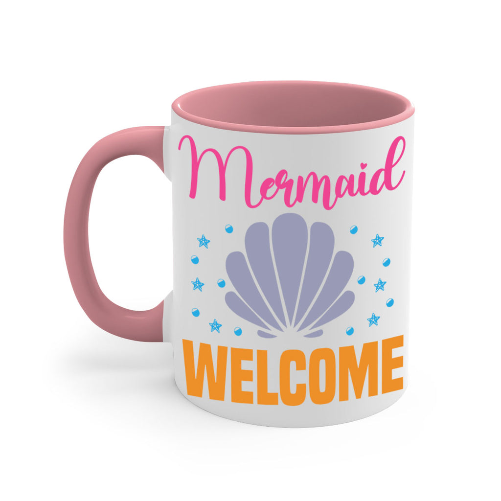 Mermaid Welcome Design 467#- mermaid-Mug / Coffee Cup