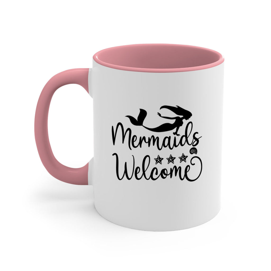 Mermaids welcome design 501#- mermaid-Mug / Coffee Cup