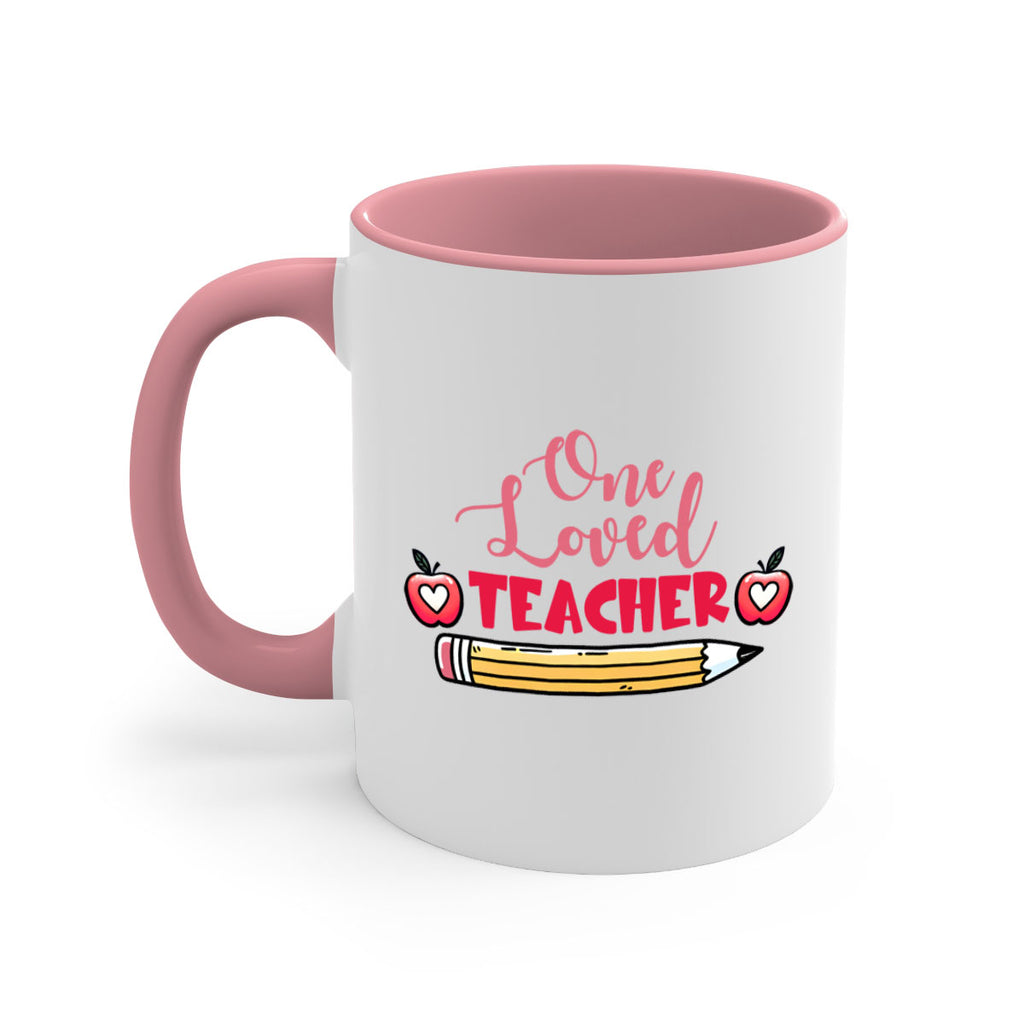 One Loved Teacher Valentine 8#- teacher-Mug / Coffee Cup