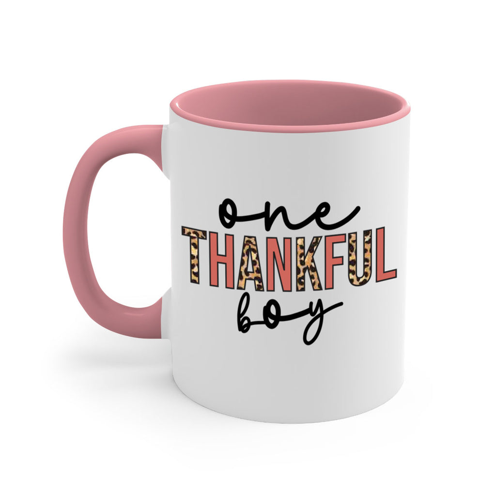 One thankful boy 462#- fall-Mug / Coffee Cup