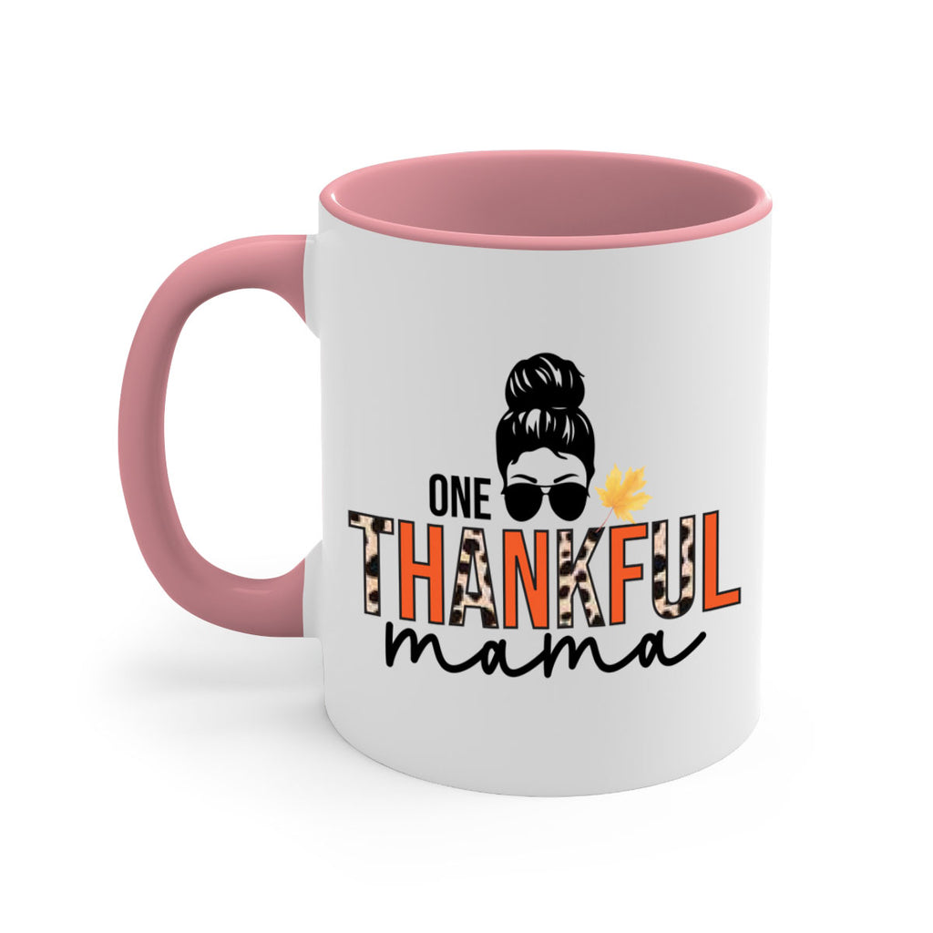 One thankful mama 463#- fall-Mug / Coffee Cup