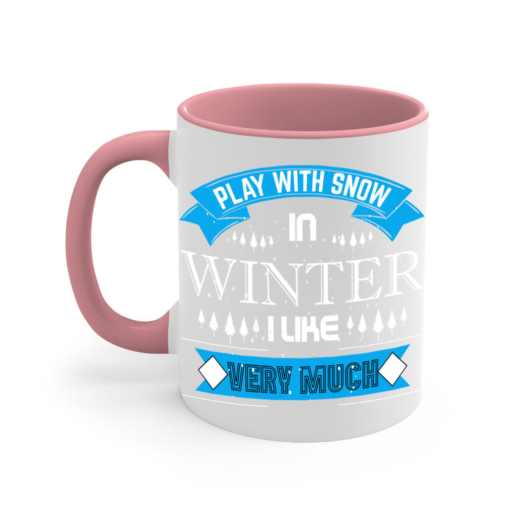 Play with Snow Winter 338#- winter-Mug / Coffee Cup