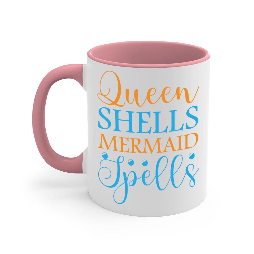 Queen Shells Mermaid Spells 546#- mermaid-Mug / Coffee Cup
