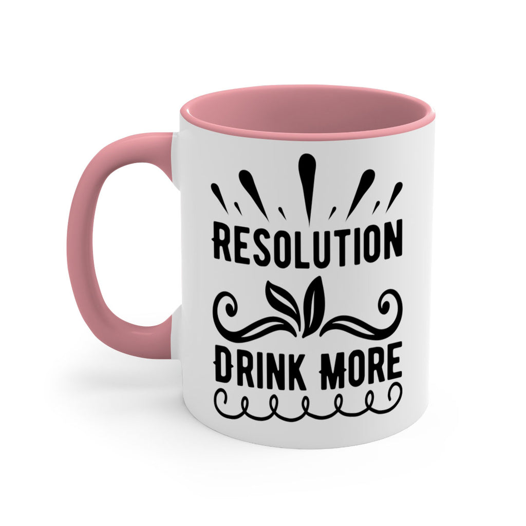 Resolution Drink More 348#- winter-Mug / Coffee Cup