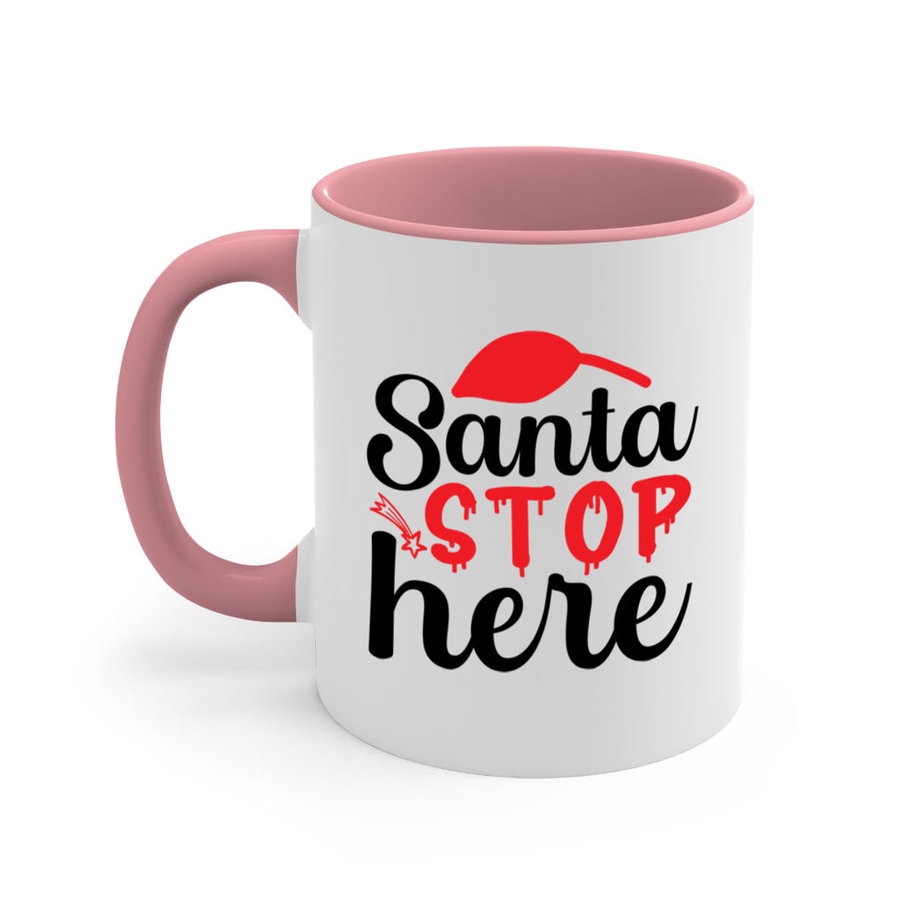 Santa stop here 352#- winter-Mug / Coffee Cup