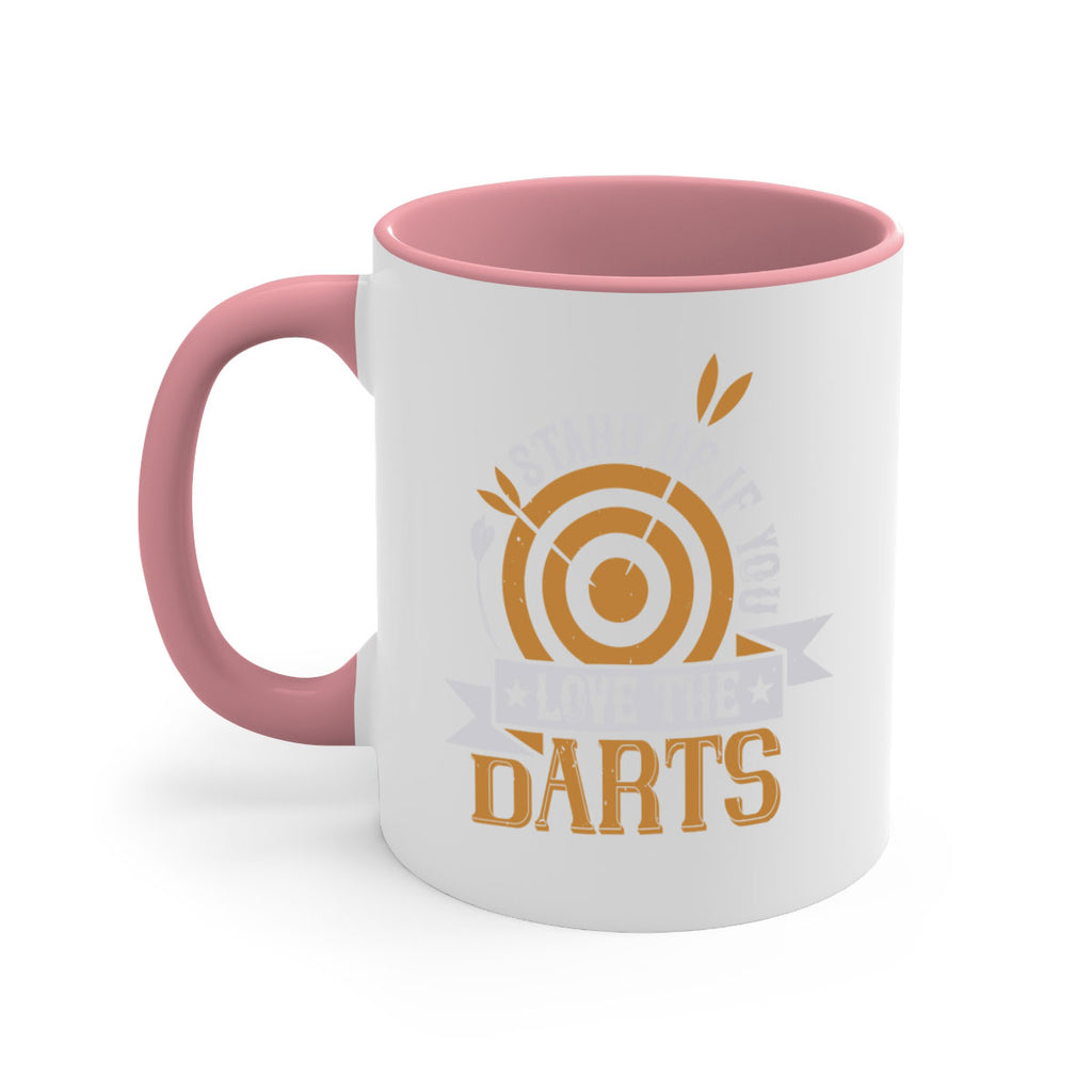 Stand up if you love the darts 1825#- darts-Mug / Coffee Cup