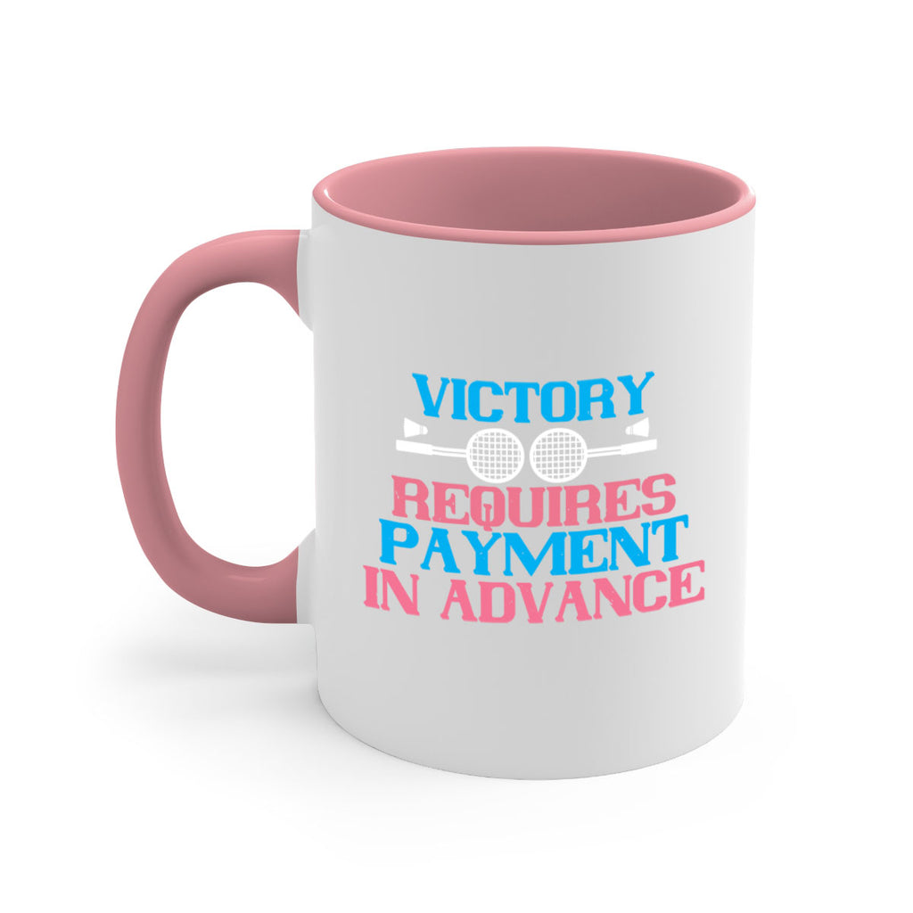Victory requires payment in advance 1782#- badminton-Mug / Coffee Cup