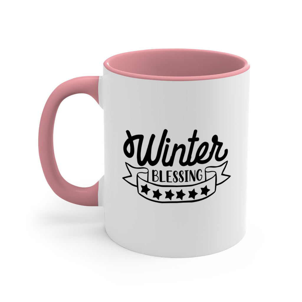 Winter Blessing 485#- winter-Mug / Coffee Cup
