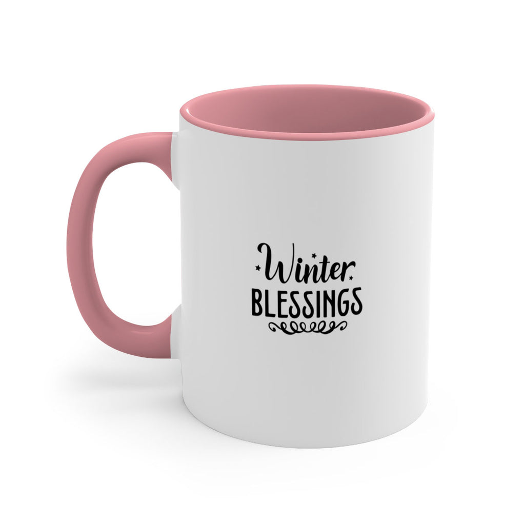 Winter Blessings 490#- winter-Mug / Coffee Cup