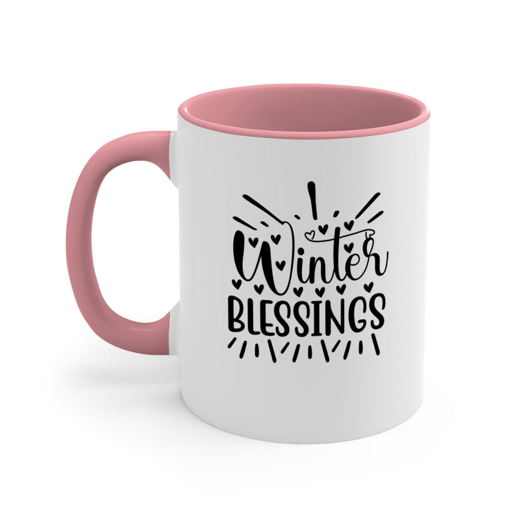 Winter Blessings 491#- winter-Mug / Coffee Cup