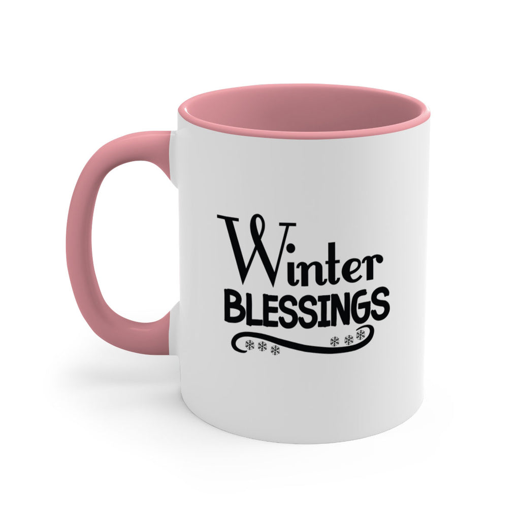 Winter Blessings 493#- winter-Mug / Coffee Cup