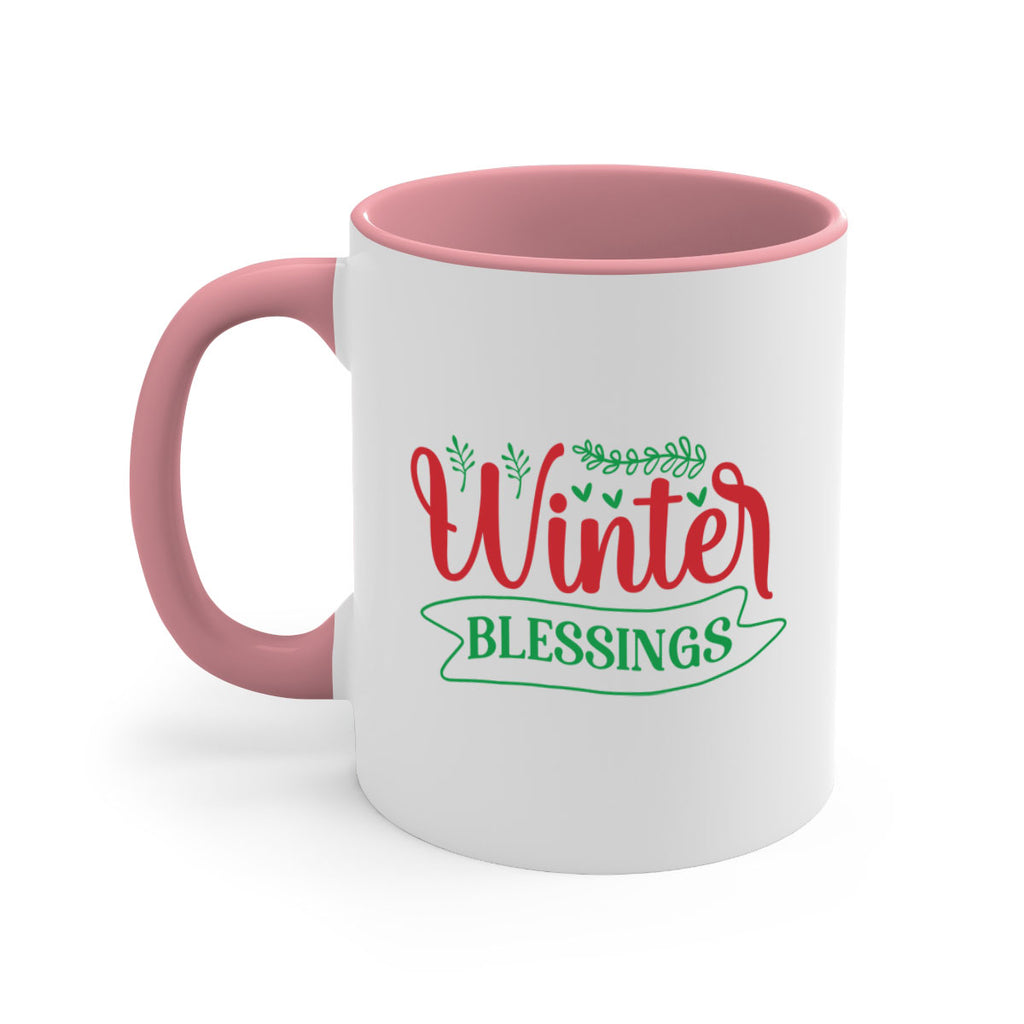 Winter Blessings 494#- winter-Mug / Coffee Cup