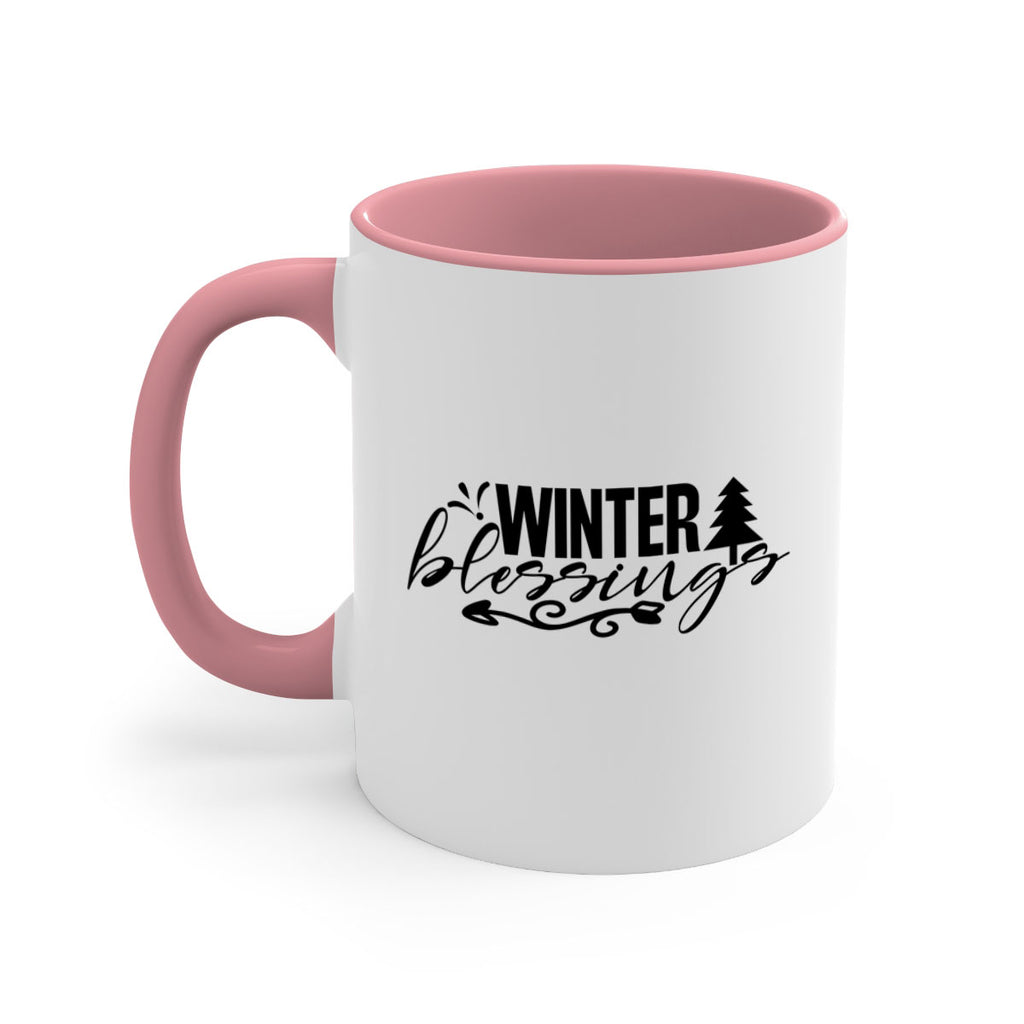 Winter Blessings 496#- winter-Mug / Coffee Cup