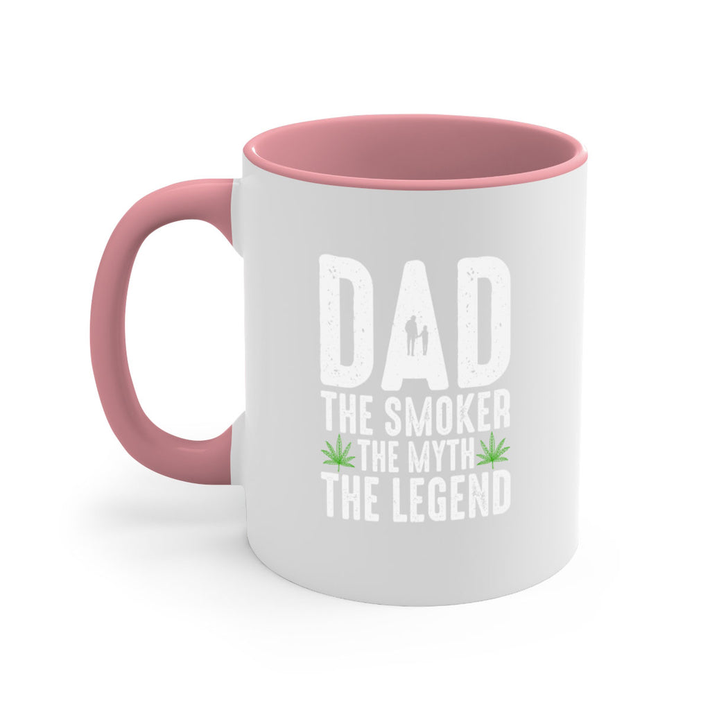 dad the smoker the myth the legend 66#- marijuana-Mug / Coffee Cup