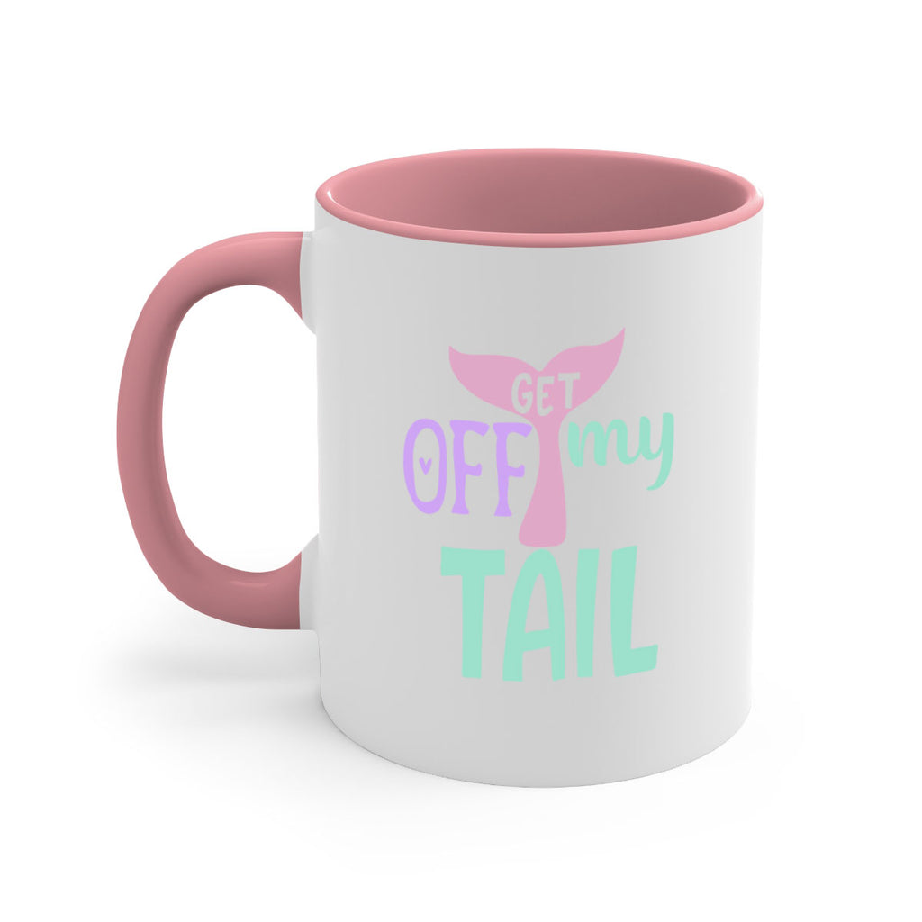 get off my tail 2#- mermaid-Mug / Coffee Cup