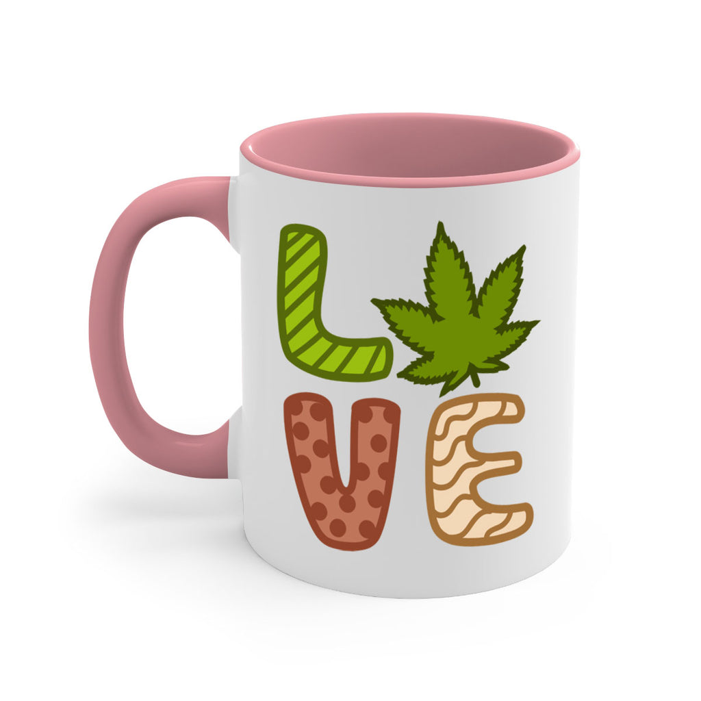 love weed 193#- marijuana-Mug / Coffee Cup