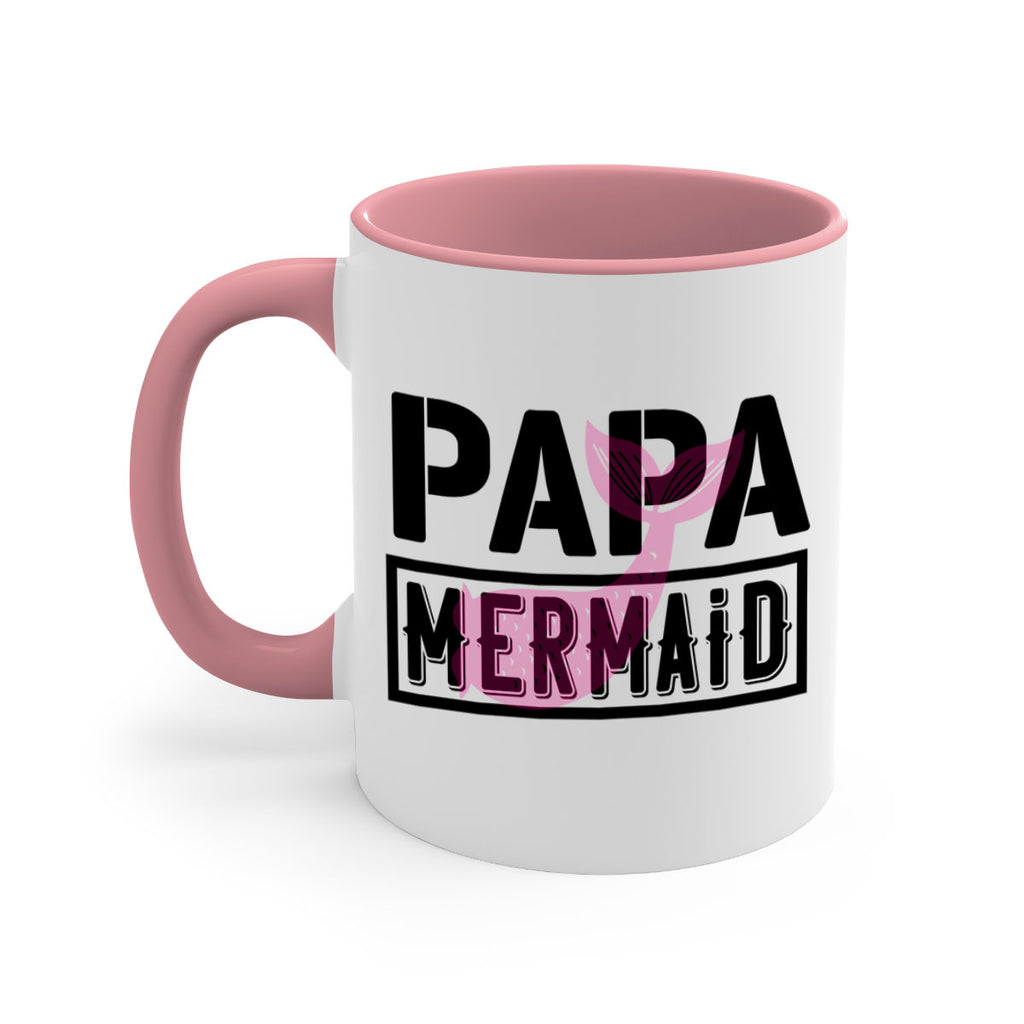 papa mermaid 533#- mermaid-Mug / Coffee Cup